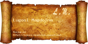 Lugosi Magdolna névjegykártya